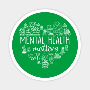 Wildflower Mental Health Matters Magnet